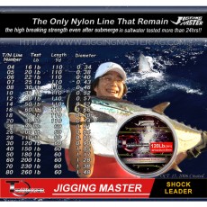 Jigging Master Terminator Nylon Leader 80lb Line